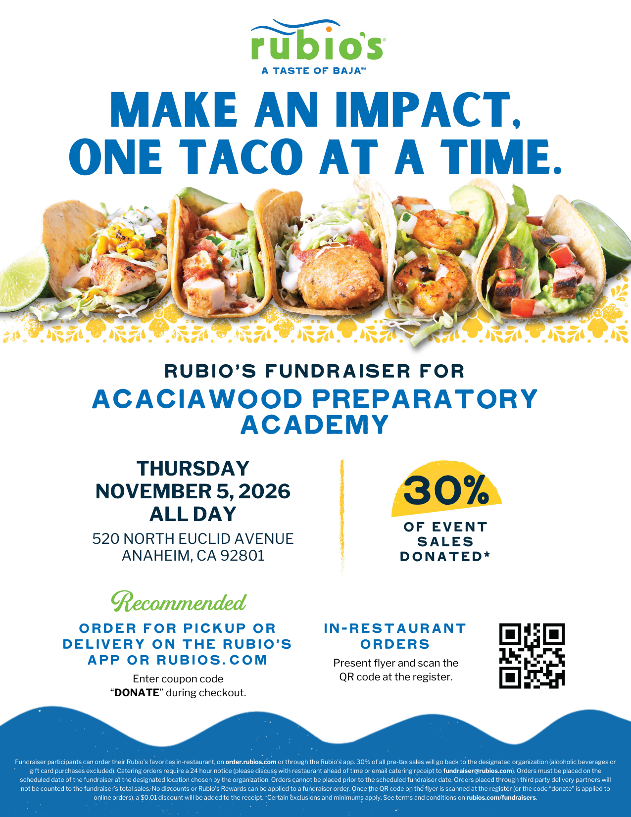 Acaciawood Announcement